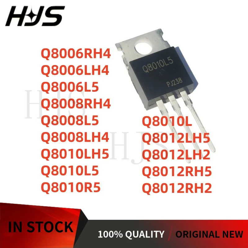 10PCS Q8006RH4 Q8006LH4 Q8006L5 Q8008RH4 Q8008L5 Q8008LH4 Q8010LH5 Q8010L5 Q8010R5 Q8010L Q8012LH5 Q8012LH2 Q8012RH5 Q8012RH2