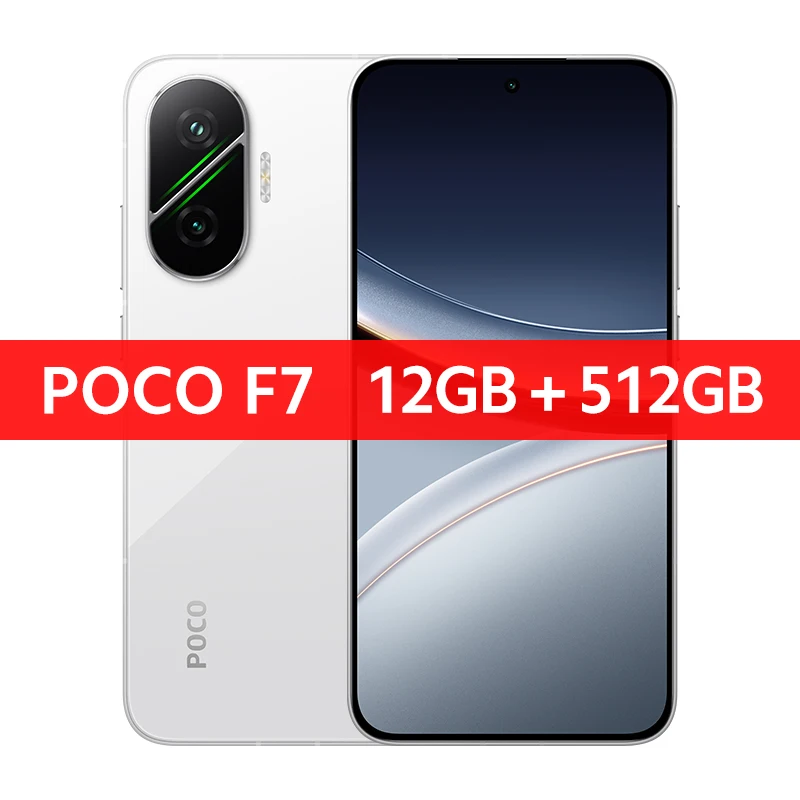 Newest POCO F7 Smartphone 256GB 512GB Snapdragon® 8s Gen 4 6.83