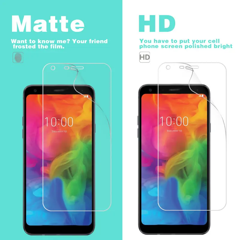 Película Fosca e Película Brilhante para LG Q STYLUS Q6 Q7 Q8 Spirit 2017 X220G Sunrise L15G Tribute Dynasty X4 X5 Plus Zone 4
