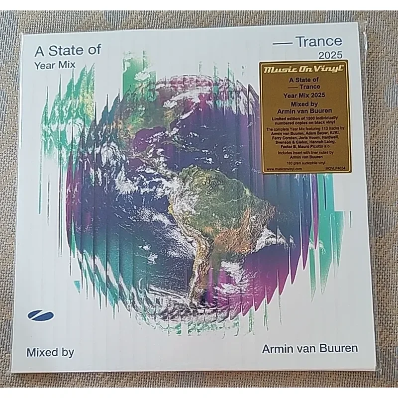 Armin van Buuren A State of Trance Year Mix 2025 Edición Limitada Vinilo 3LP para Equipo de DJ