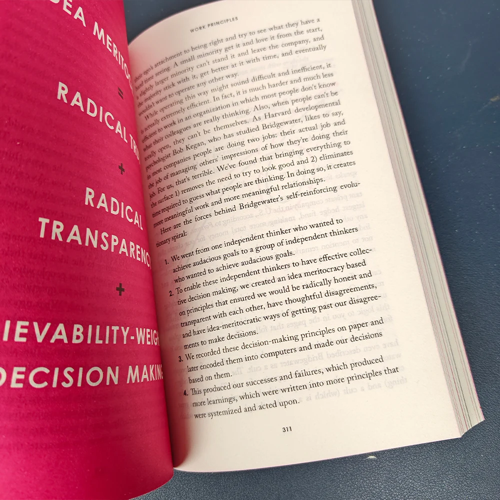Принципы жизни и работы Ray Dalio Книги по бизнес-менеджению # Книга-бестселлер на английском языке в мягкой обложке