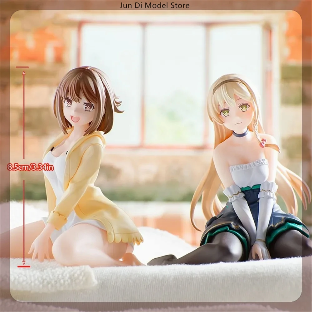 8.5cm Atelier Ryza Reisalin Stout Klaudia Valentz Game Girl Figures Models Statue Models Boys Collectible Ornament Doll Toy Gift