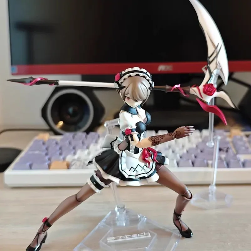 

Оригинальный Honkai Impact 3 Rita Rossweisse Ver 1/8 Dark Rose Kawaii анимационная фигурка игрушка подарки коллекционные украшения
