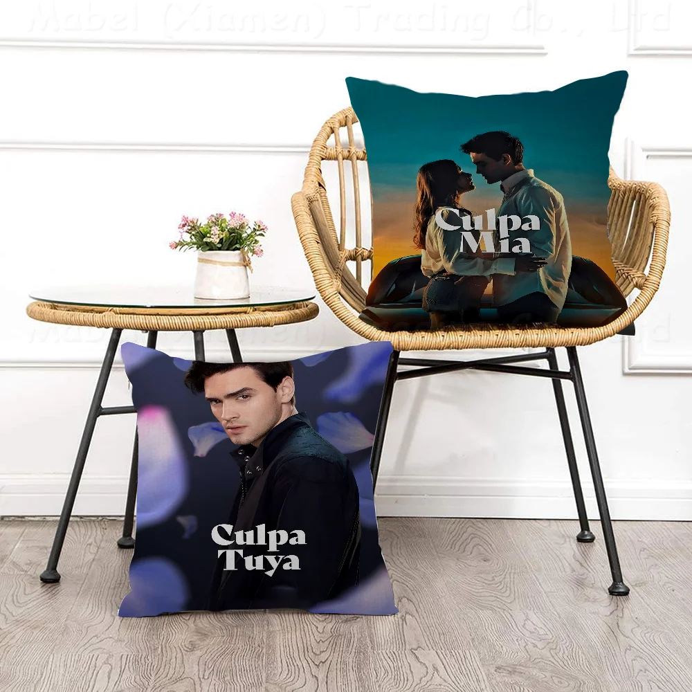 

My Fault Culpa MiaCushion Cover 30x50 Polyester Sofa Cushions Decorative Throw Pillows Home Decoration Pillowcover