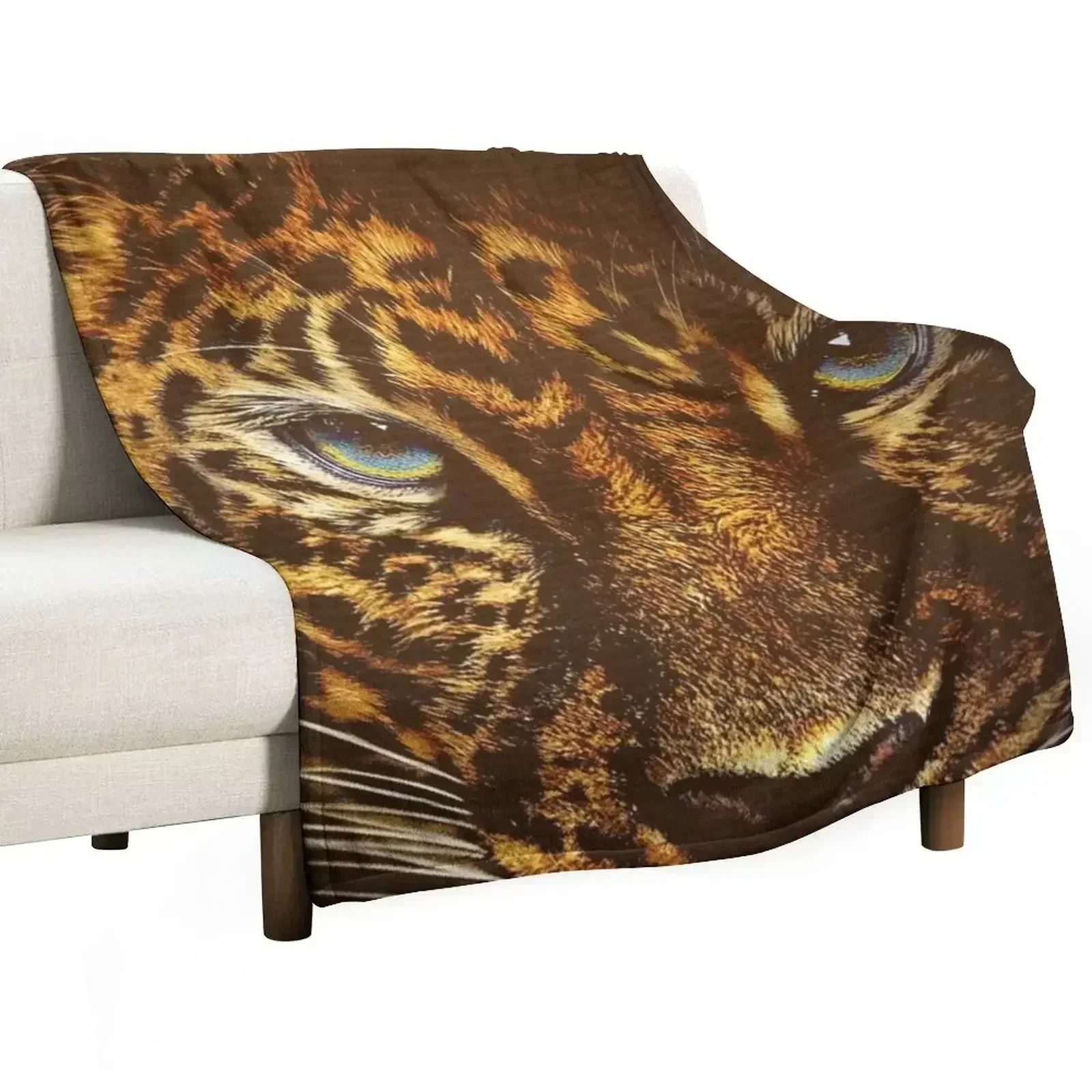 JAGUAR Throw Blanket Sleeping Bag Plaid for winter Blankets