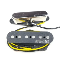 Wilkinson WVT Alnico5  Pickups Neck and Bridge  Eleciric Guitar Pickups Chrome Silver Made In Korea