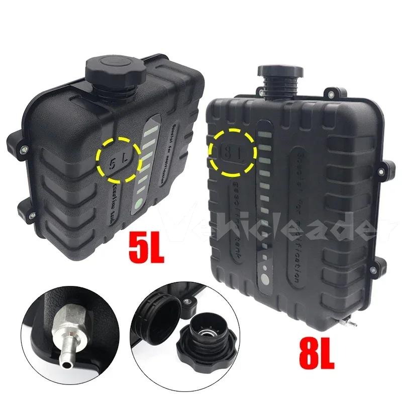 

5L 8L Fuel Tank For Car Truck Camper Caravan ATV Air Diesel Heater Fuel Tank Antistatic Leakproof Oil Gasoline Storage With Cap