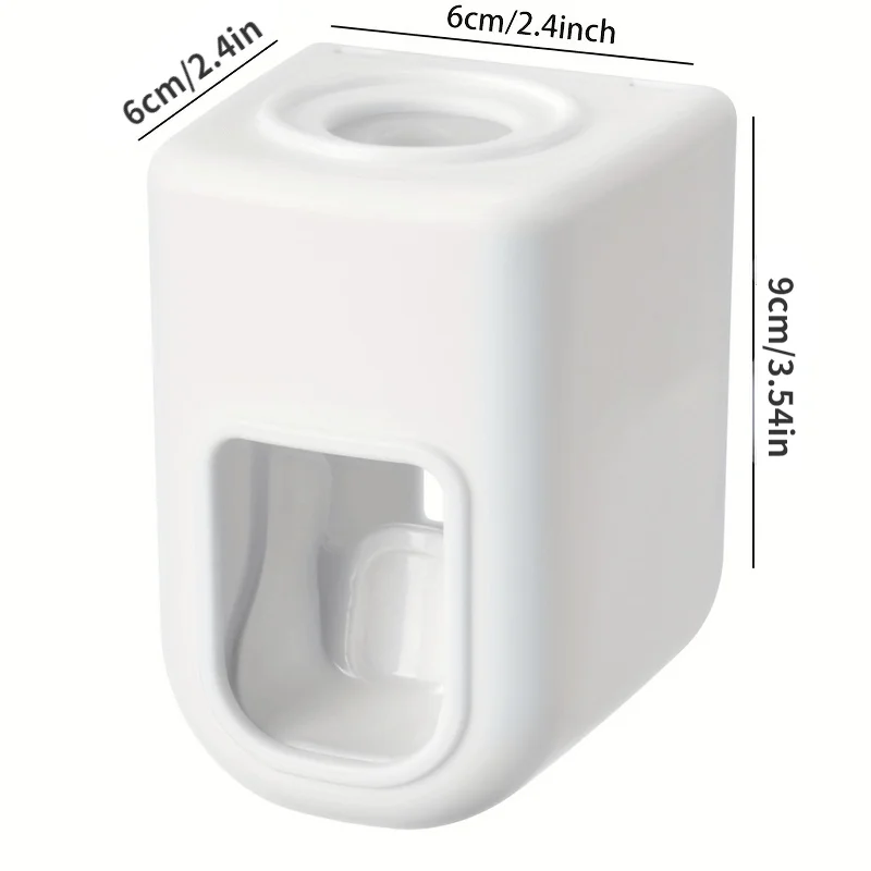 Dispensador automático de pasta de dientes para pared