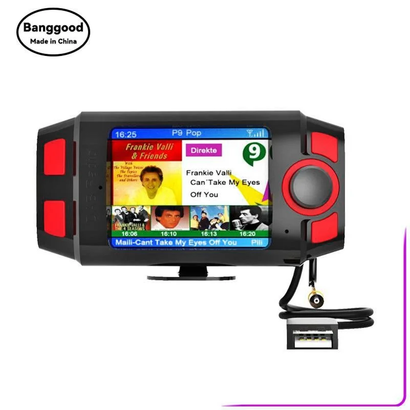 

Car DAB To Bluetooth FM Color Screen Car Digital Radio Receiver Bluetooth Hands-free Call FM Transmitter
