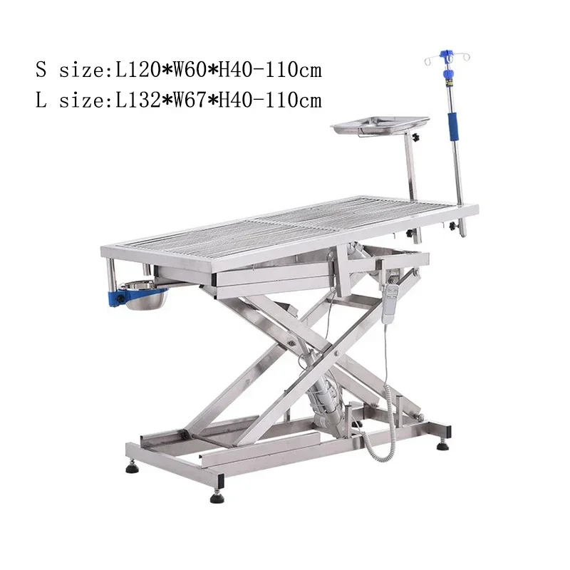 Electricity Operation Table Vet Surgical Operation Veterinary Equipment Mobile Animal Lift Veterinary Operating Table