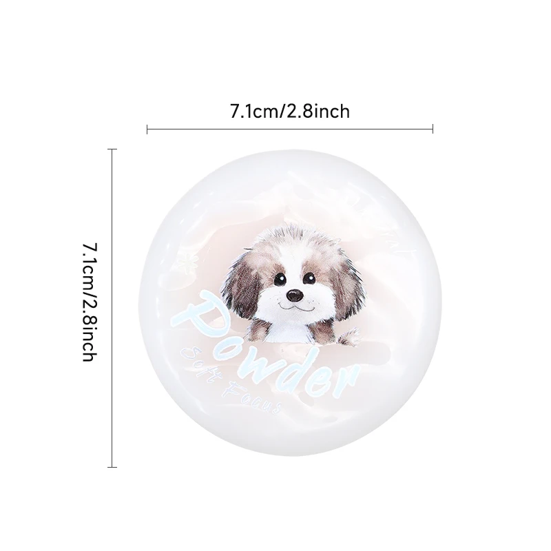 بودرة مضغوطة غير لامعة، بودرة إعداد المكياج، تغطية طويلة الأمد، تحكم في اللمعان ونغم البشرة الناعمة