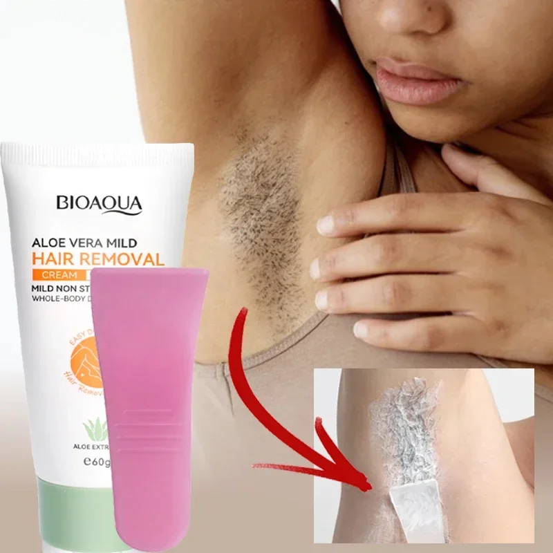 Creme de remoção de pelos, creme depilador permanente, áreas íntimas, saúde, removedor de pelos indolor, inibidor de crescimento para mulheres,