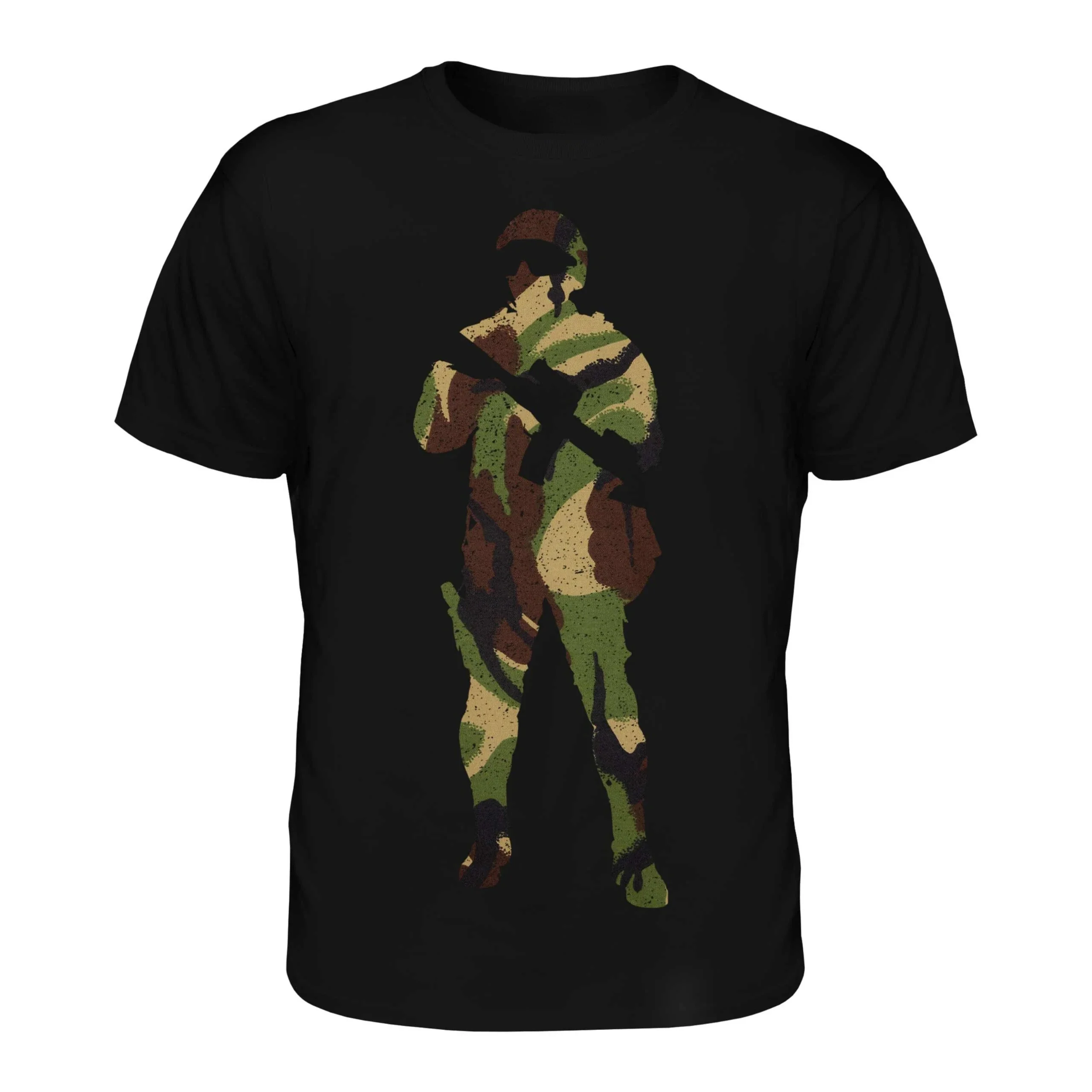 British Camo Soldier Army Military Gift T-Shirt. Summer Cotton Short Sleeve O-Neck Mens T Shirt New S-3XL