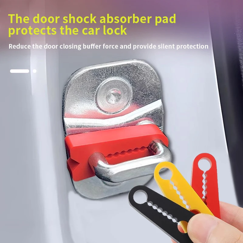 

4pcs Sound Damper Door Lock Buffer For Mini R60 R61 BMW 3 5 Series X1 X3 X5 X6 F30 F31 F34 F35 E90 E91 E92 E93 Shock Absorber