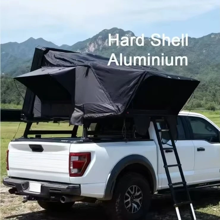 Car Roof Tent Double Layer Camouflage Side Flip Model SUV Outdoor Quick Open Folding ABS Aluminum Alloy Hard Top Four-season 4