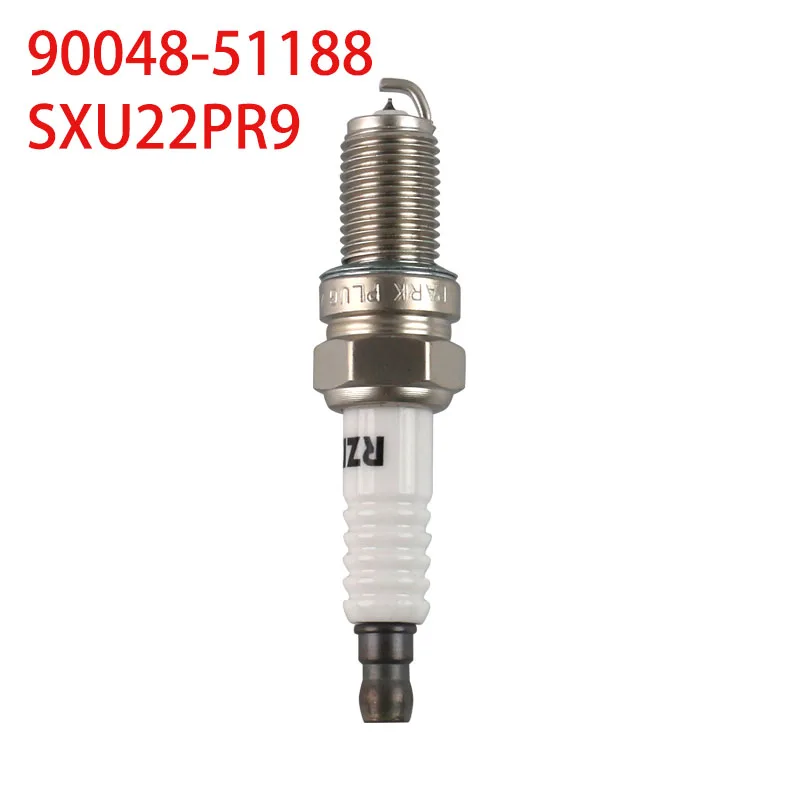 RZD Iridium Spark Plug 90048-51188 For Toyota Avanza Daihatsu Passo YRV Vois Terios Sirion 1.3L 9004851188 IZR6G11 SXU22PR9