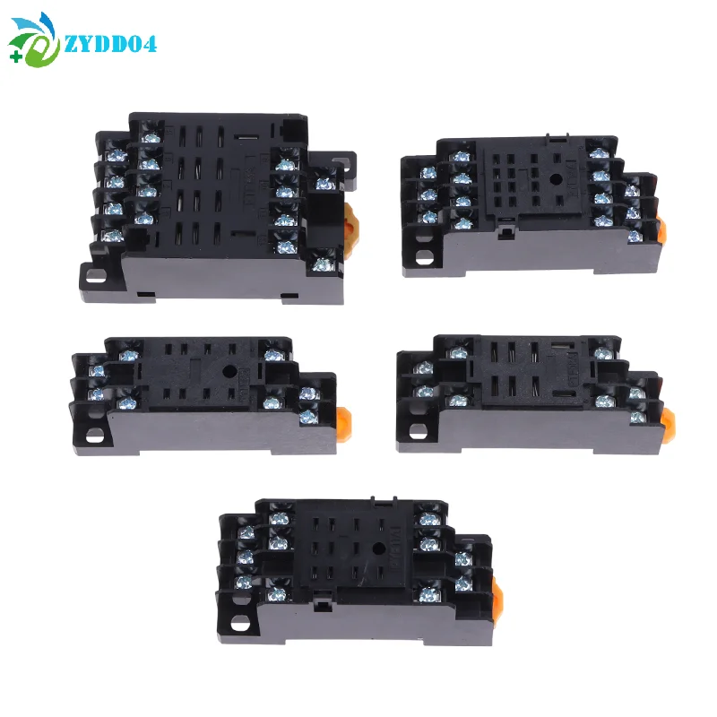 ●1PCS PYF08A PYF11A PYF14A PTF08A PTF14A Relay Base Socket 8/11/14 Pin Mini Small Intermediate Relay Holder