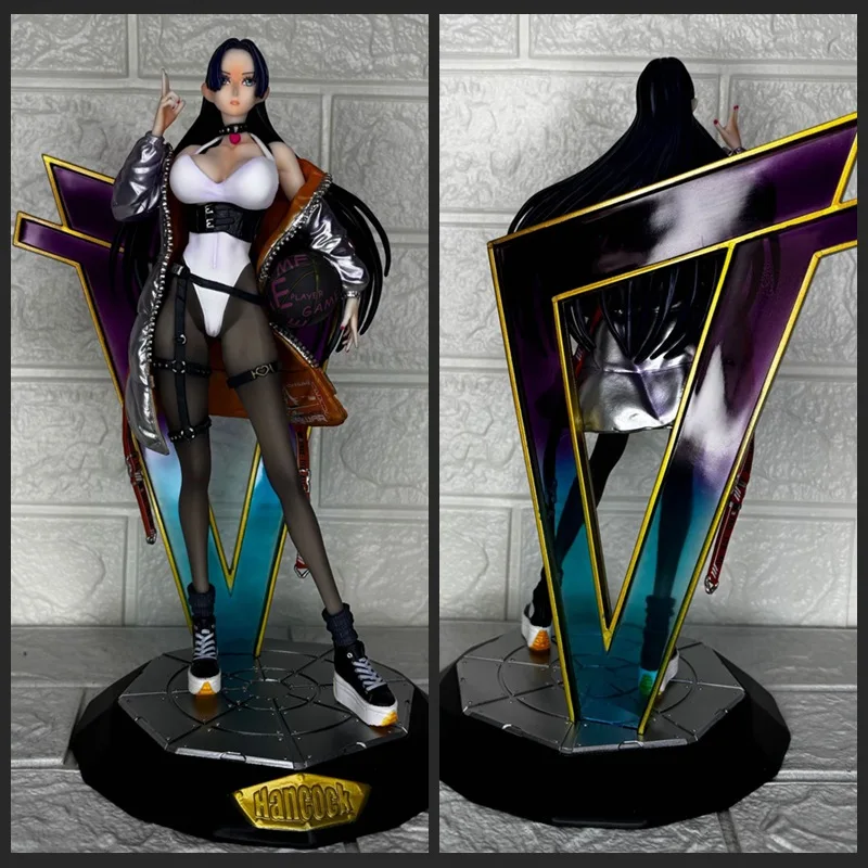 

ONE PIECE Баскетбольная спортивная змеиная императрица, бренд Tide, Хэнкок, несветящаяся статуя GK, фигурка в штучной упаковке