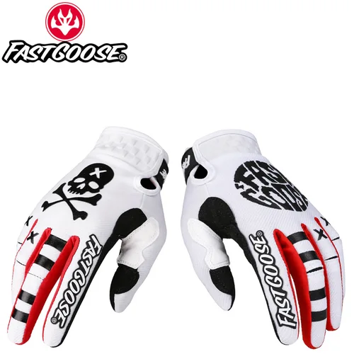 Imagen 2 del producto FASTGOOSE Motocross MX guantes motocicleta dedo completo bicicleta BMX MTB ATV todoterreno ciclismo de montaña Luvas S-XXL