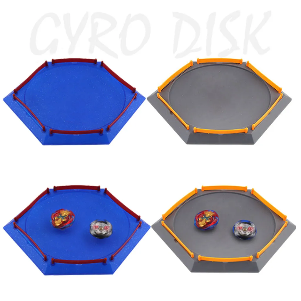 Gyro Accessories Gyro Fighting Spinning Tops Arena Disk Burst Gyro Stadium Gyro Battle Plate Round Thicken Gyro Disk Kids Toy