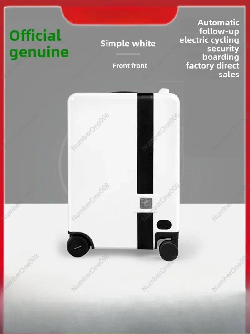 Smart Suitcase Automatically Follows The Black Technology Trolley Case Remote Control Riding ARTVZ Suitcase Electric