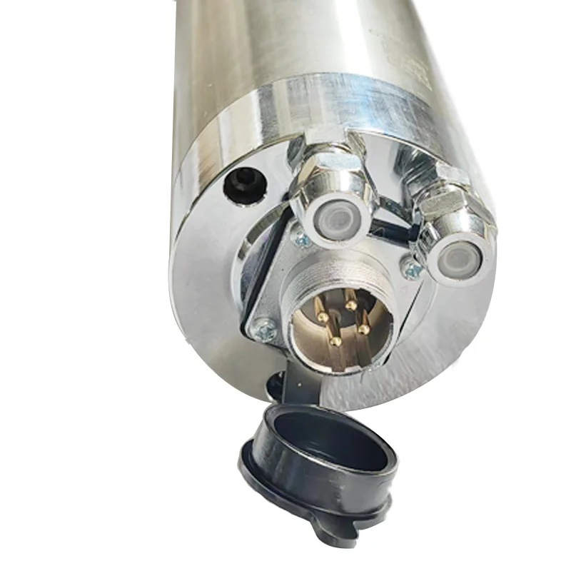 HQD 220V 800W 0.8kw CNC Spindle Motor 65mm Diameter Steel Water Cooler Spindle Engraving Machine Accessories