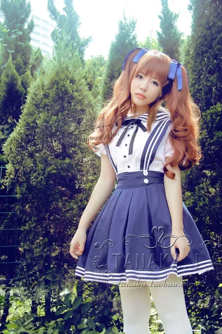 Japanese Girl Sweet Lolita Dress School Girl Uniform Costume Anime Cosplay Halloween Costumes For Women JK Uniform Adult