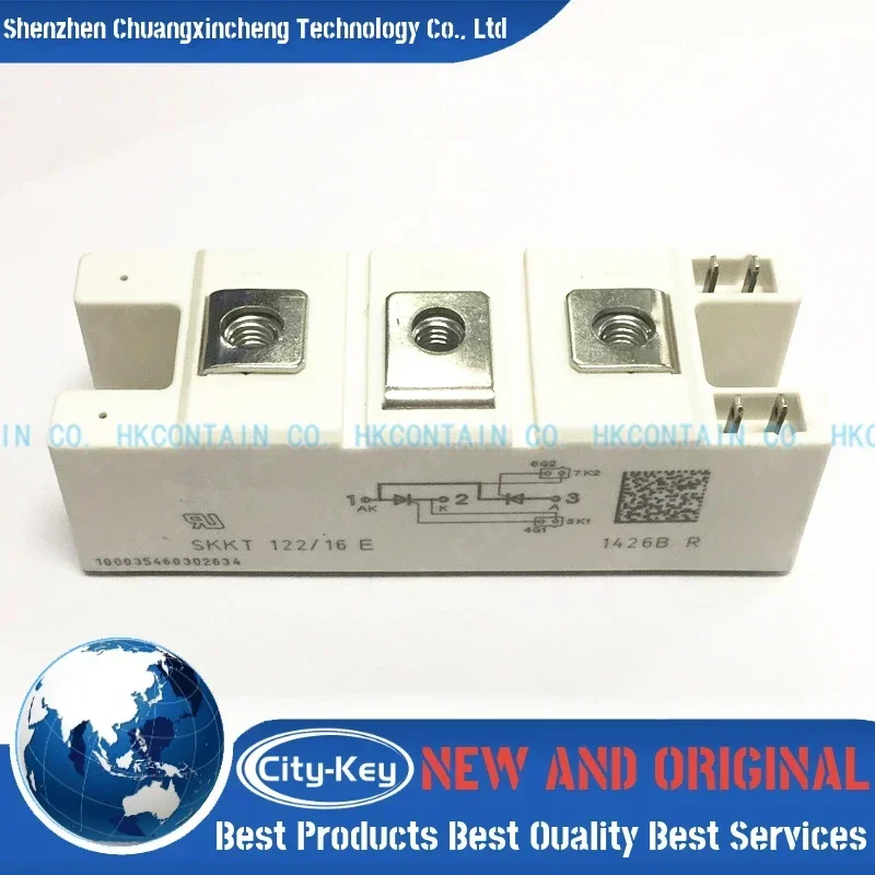 New and Original SKKT122/12E/14E/16E/18E SKKT122B12E/14E/16E/18E SKKT122/08D SKKT122/12/14/16 IGBT MODULE