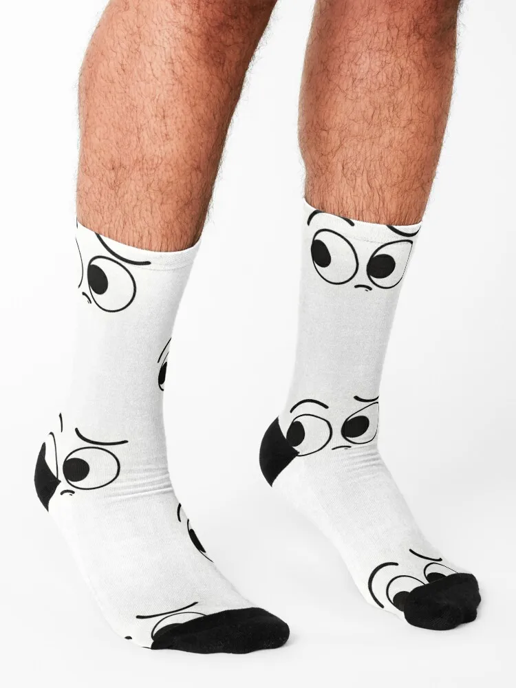 Cute Side Eye Socks winter gifts anti-slip retro gift Boy Child Socks Women's