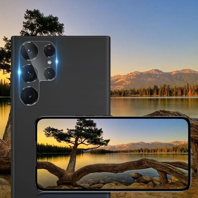 Camera Lens Protector For Phone S22 Ultra 5G Screen Camera Lens Protector Scratch-Resistant And Anti-shattering For S22 Ultra