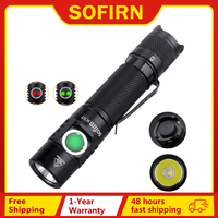 Sofirn SC31T 2000LM Tactical Flashlight USB C Rechargeable LED Torch SST40 18650 Flashlight with Tail Switch