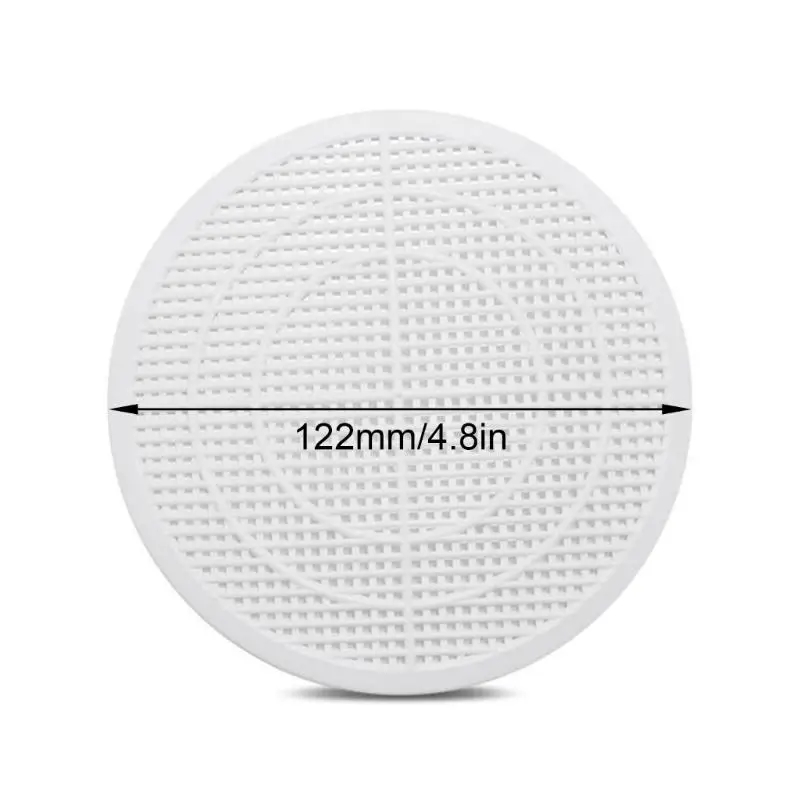 y1ud 6pcs دش قابلة لإعادة الاستخدام استنزاف الشعر الماسك شاشة شبكة مضادة #6