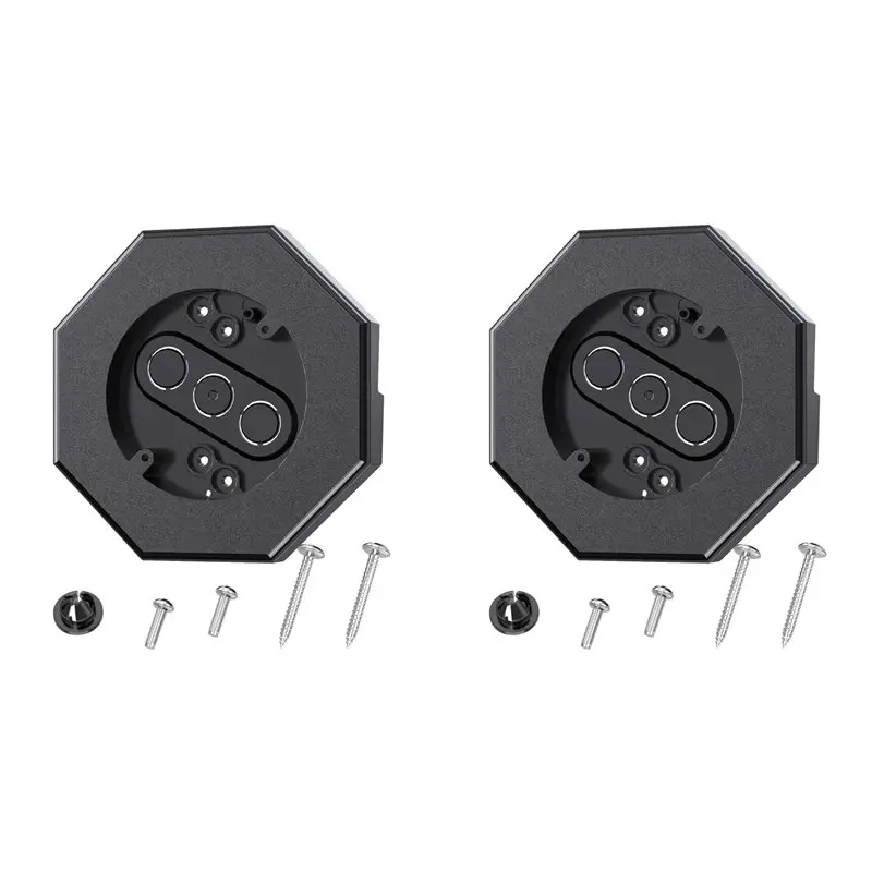 

Комплект для монтажа сайдинга A84X-2X Octagon, 8141, вертикальные световые блоки для сайдинга, световые блоки для сайдинга с перекрестным расположением панелей 1/2 дюйма, черные