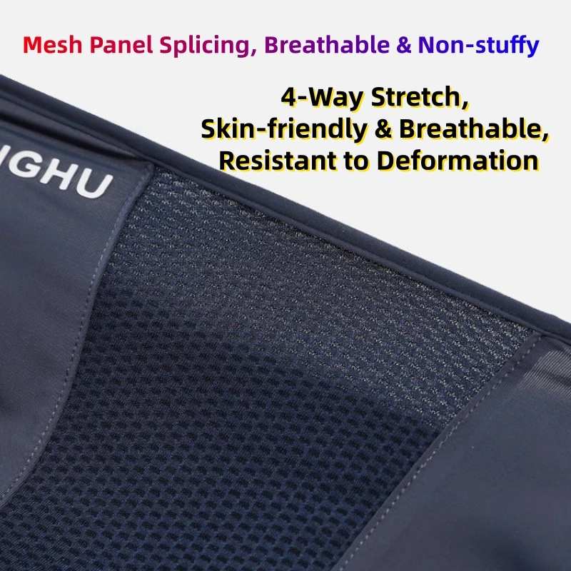 Mesh Breathable Ear Loop Neck Gaiter Elastic Sunscreen Anti-UV Face Covering Thin Sports for Men Women
