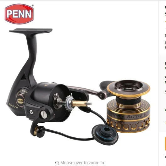 4000 spinning reel penn battle international reel