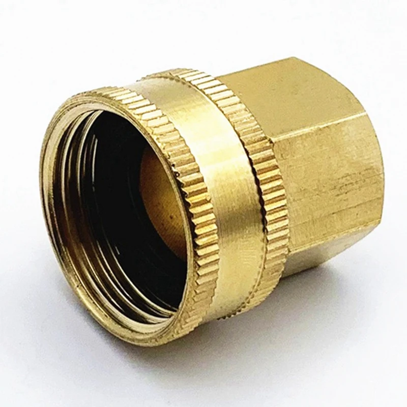 Water Hose Cap Male Threaded Hose Cap 3/4 Inch Ght To 1/2 Inch Npt Water Hose Adapter Fitting With Rubber Gasket