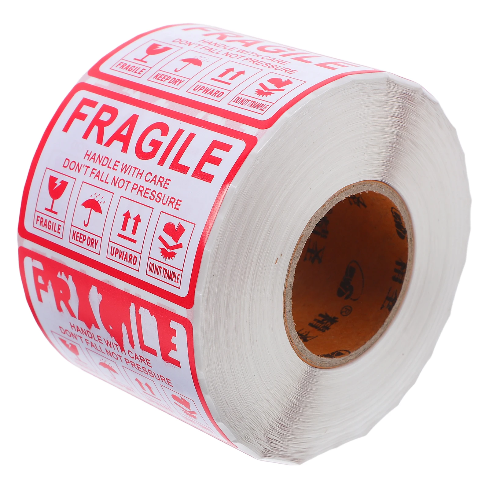 

1000 Pcs Label Fragile Logo Stickers Copper Sheet Caution Heavy Shipping Labels