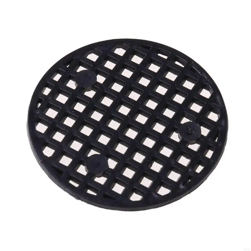 N84C 100 PCS Plastic Garden Flower Pot Pad Hole Mesh Gasket Round for Plant Pot