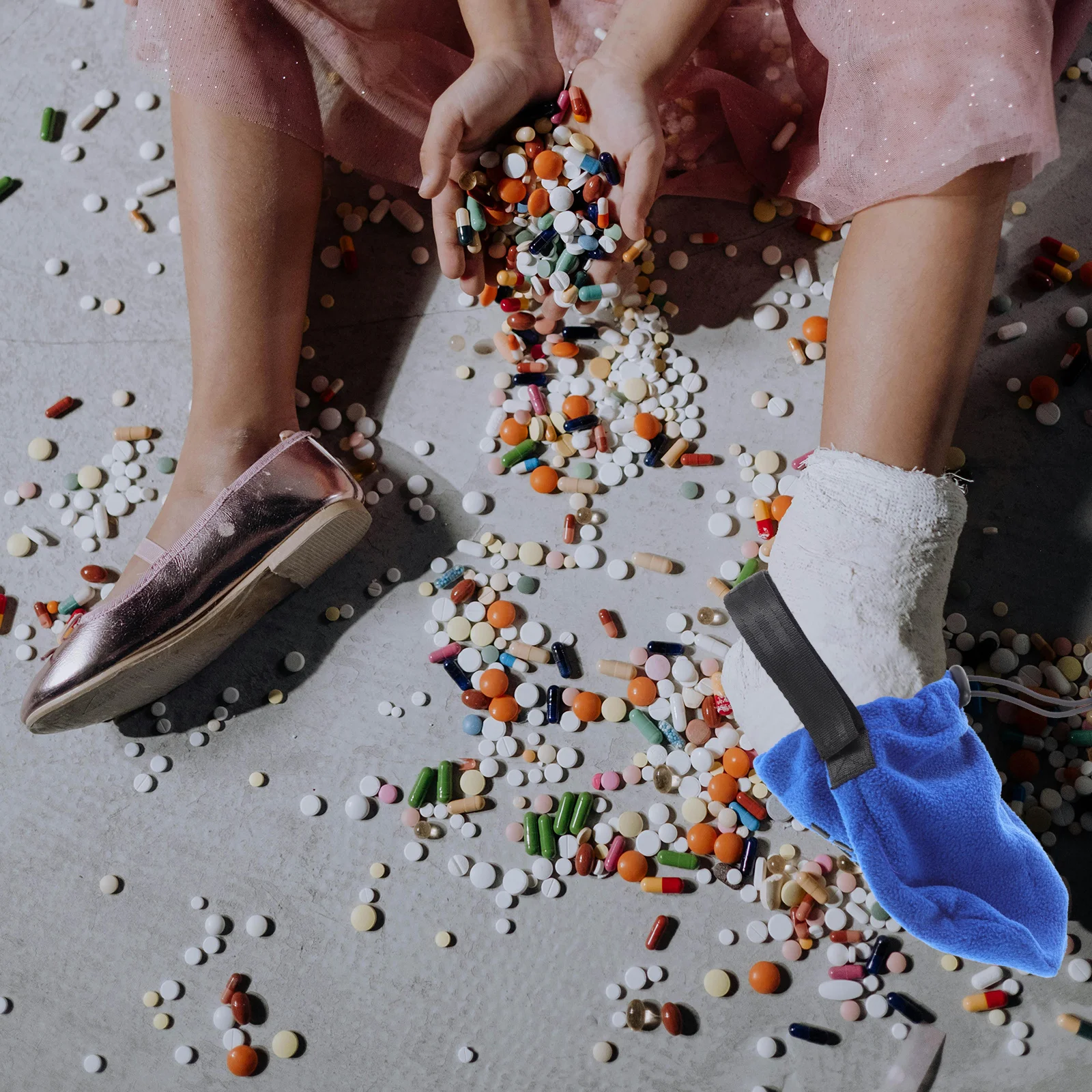 

Foot Cast Sock Cover Soft Adjustable Anti-Slip Toe Sleeve For Men Women Recovery Support Rehab Therapy Protective Cast