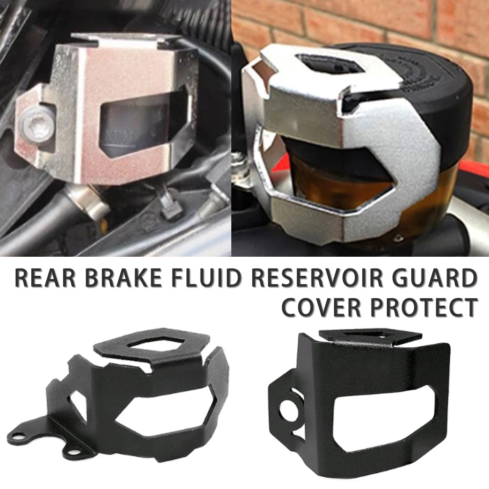 

For BMW F800GS F700GS F800 F700 F 800 700 GS Motorcycle Front Rear Brake Pump Fluid Tank Reservoir Guard Protector Cover 13-18