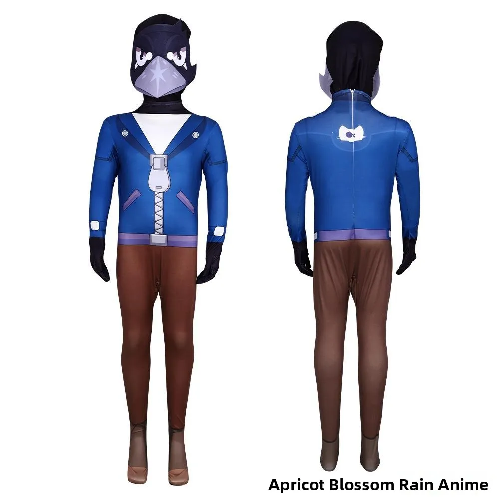 

Wild Cete Cosplay Game Character Costume Tight Suit Clothing Accory Cross-Border loween 5 Role-Plang Outfit