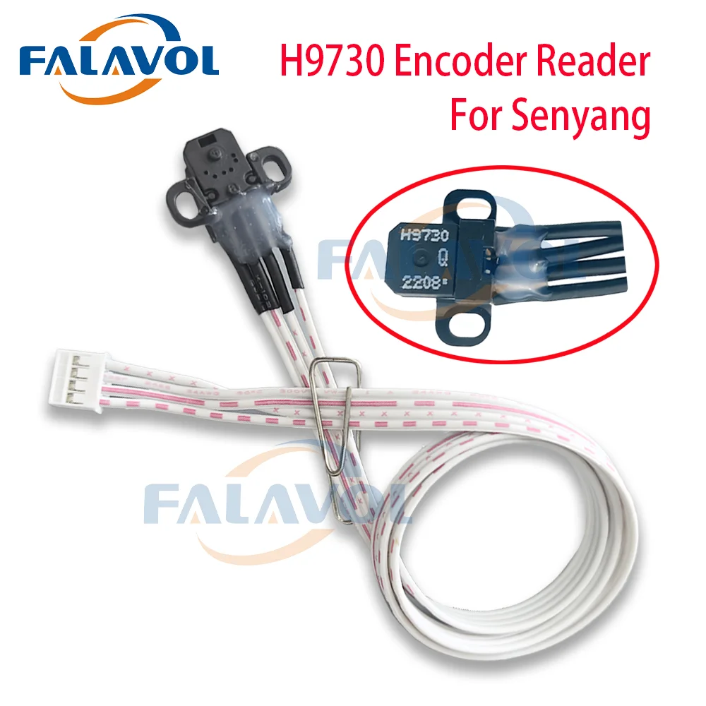 FALAVOL Printer H9730 Encoder Reader for Senyang Board For Epson XP600/DX5/I3200 Printhead Works with Witcolor Allwin Xuli