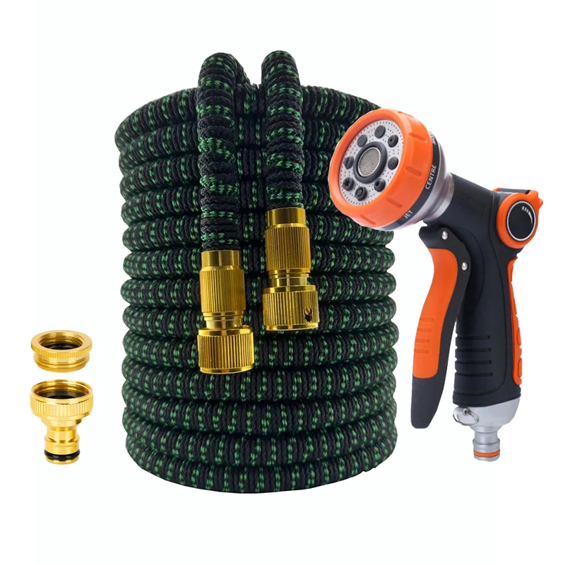 

Garden Hose Flexible Hose Garden Watering Pipe High Pressure Car Wash Hose Clean Nozzle Gardens Supplies Irrigation 25FT-100FT