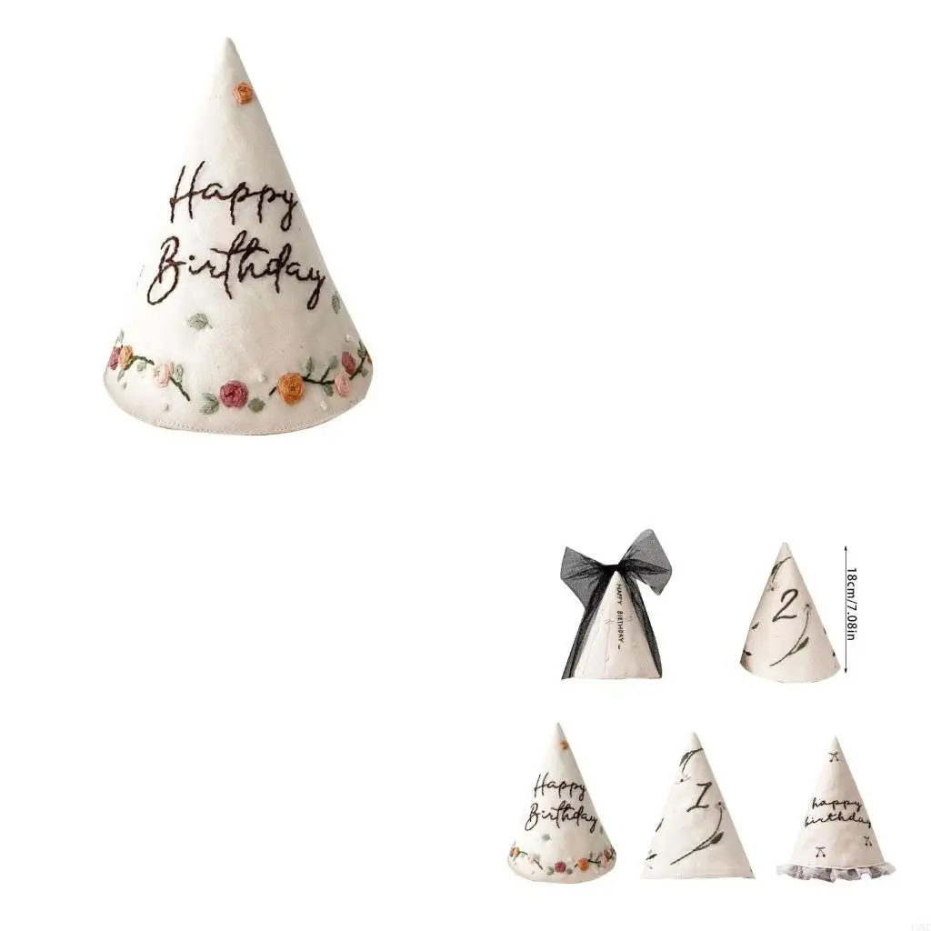 

Маленькие детские душевые кепки капота унисекс детская шляпа по случаю дня рождения с нежной рукой сшитой дизайн для рождения