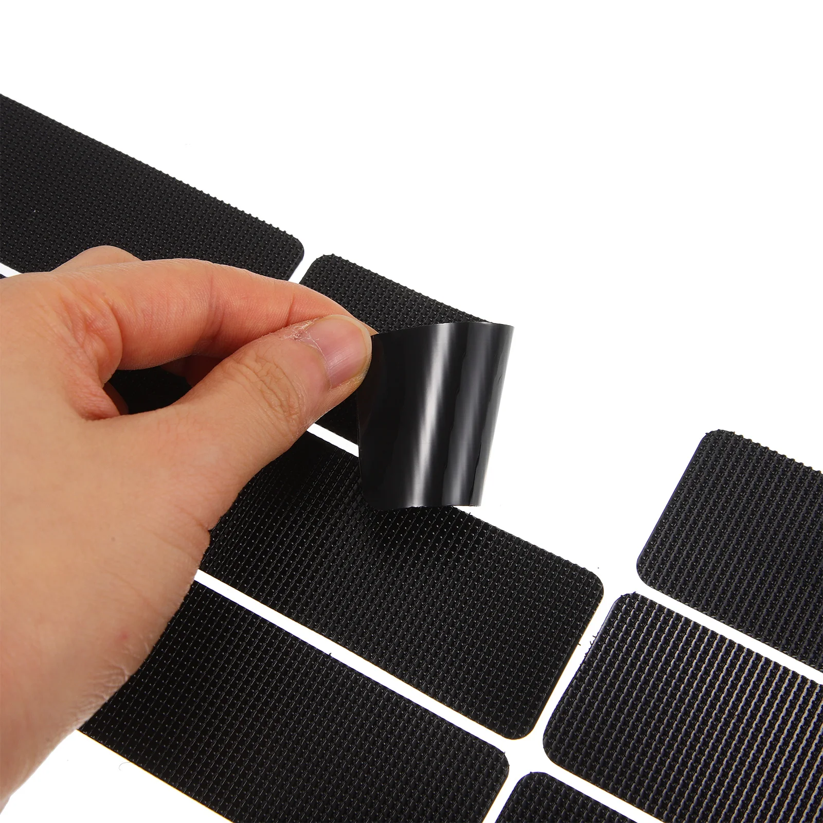 

18 Pairs Floor Mat Grippers Stickers Anti Slip Holders Fasteners Car Mat Fixers Retention Stickers Auto Carpet Fixing