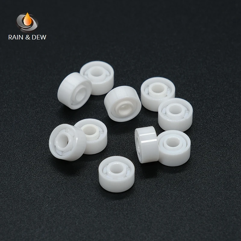 1Pcs 693  Full Ceramic Bearing  ABEC-9 3X8X4mm MR63 MR74 MR84 MR85 MR95 MR103 MR105 MR115 MR117 MR126 MR137 MR148  684 608 6802