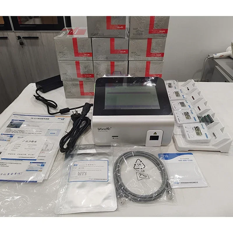 Wondfo Finecare Immunoassay Analysing System FIA Meter Plus FS-113 FS-114 Portable Chemistry Analyzer Test Hormone Progestrone