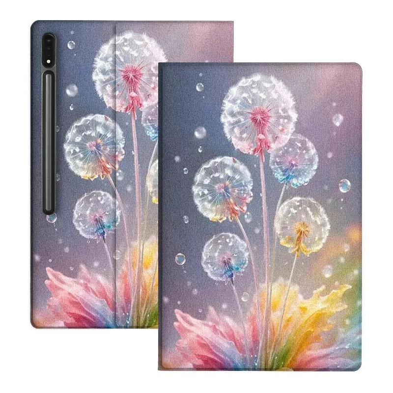 

Dandelion Art Cartoon For Samsung Galaxy Tab S10 S9 S8 S7 FE Lite Soft Flexible Support Tablet Case Gift