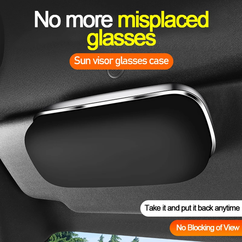 Car Sunglasses Clip Holder Car Interior Glasses Clip Car Interior Accessories Suitable for Renault Clio, Captur, Trafic