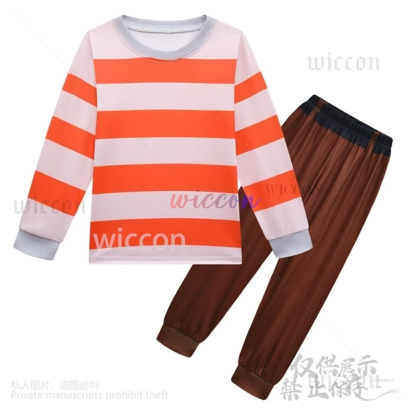 Kids Halloween Costume Movie Inside Cartoon Out 2 Anxiety Cosplay Jumpsuit Boy Sweatshirt Hoodie + Pant Set Children Customized